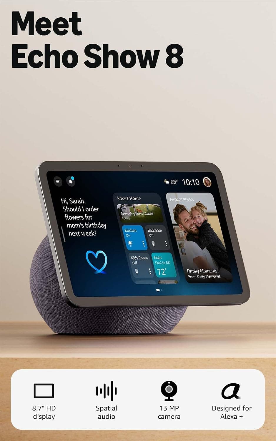 Amazon Echo Show 8 (4th Gen) — view 1