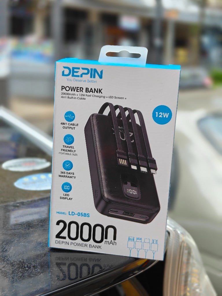 Depin Power Bank  20000mAh