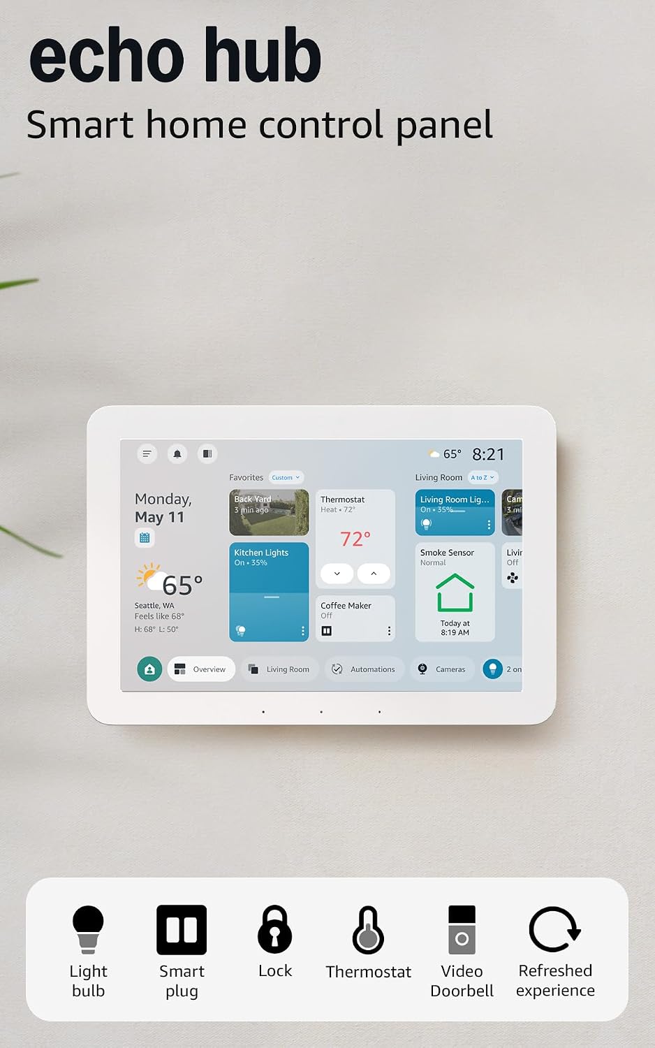 Amazon Echo Hub (8")