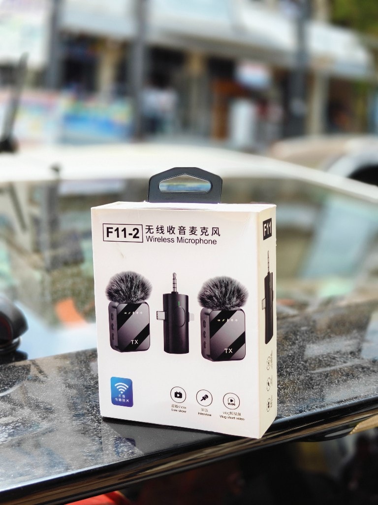 F11-2  3in 1 Wireless Microphone