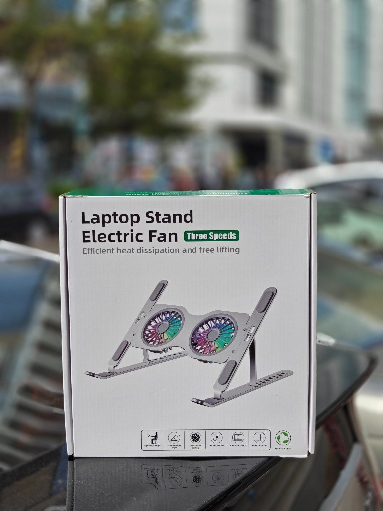 Laptop Stand Electric Fan