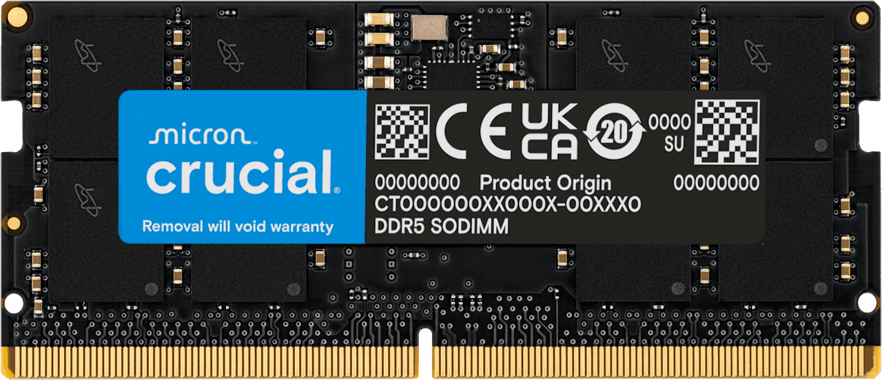 Crucial 32GB DDR5-5600 RAM — Desktop & Laptop — view 2
