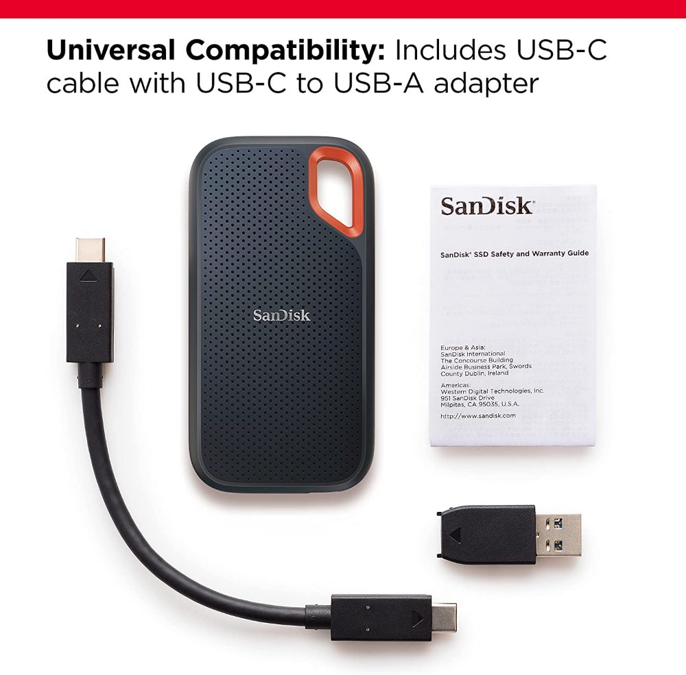 SanDisk Extreme Portable SSD SanDisk 2Tb