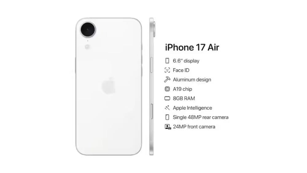 iPhone 17 Air 256 — view 3