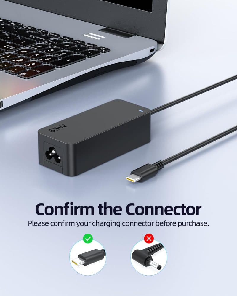 Laptop 65W USB TYPE-C Power Adapter — view 2