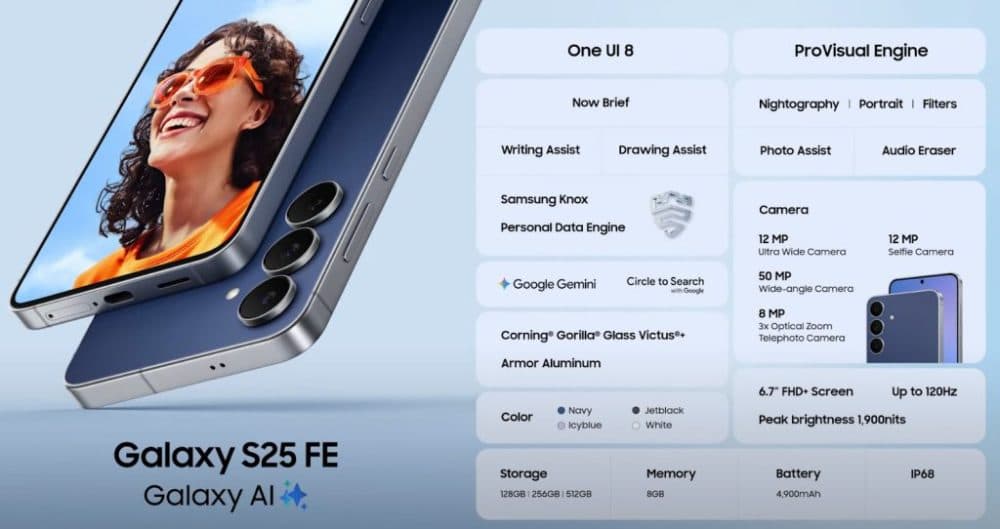 Galaxy S25 FE — view 5