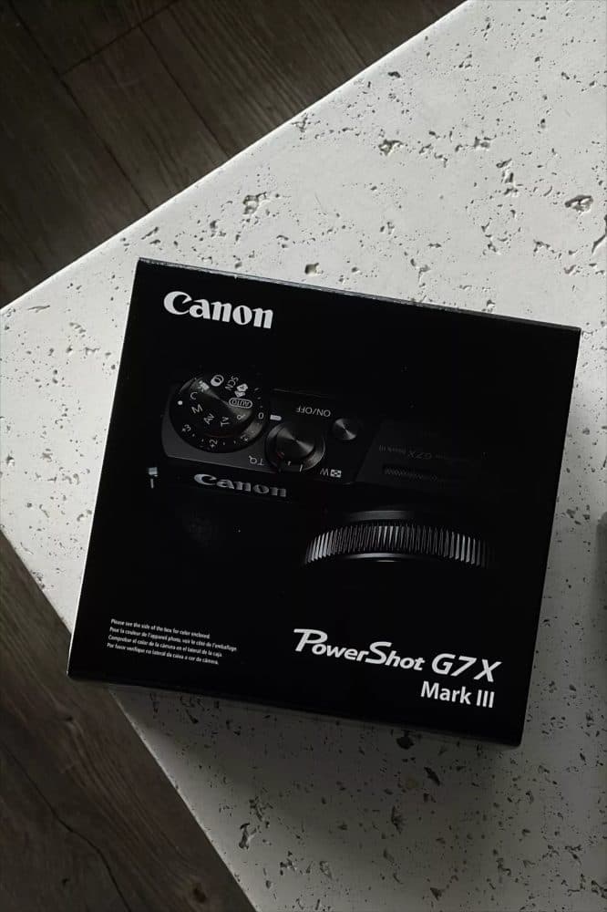 Canon PowerShot G7 X Mark III — view 1