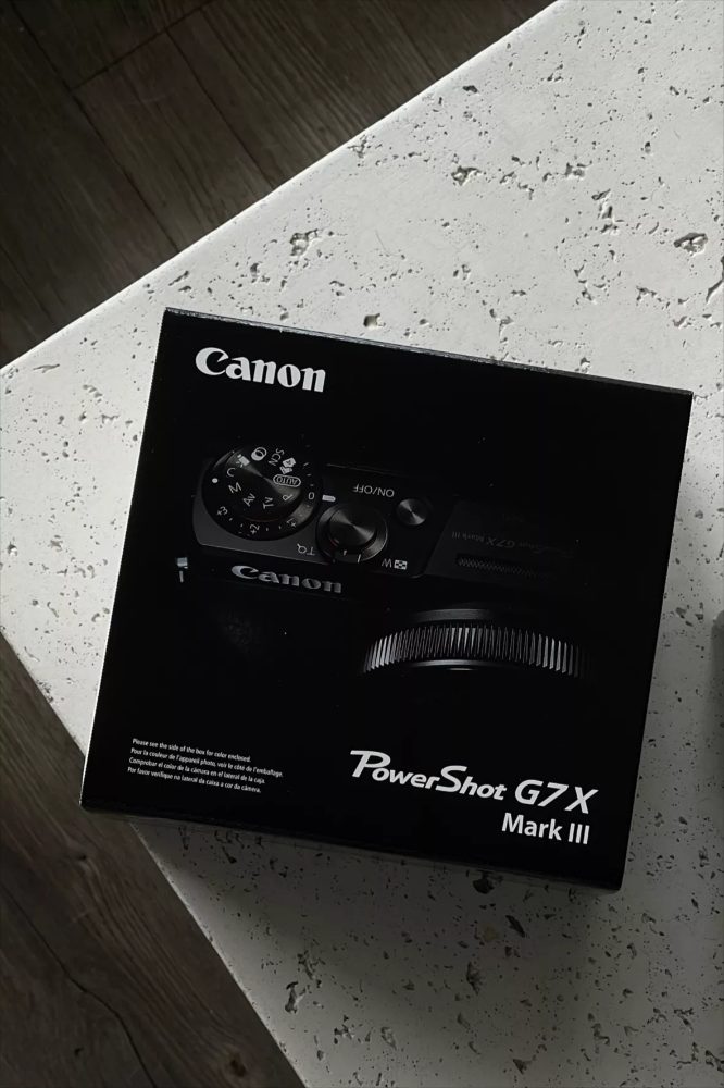 Canon PowerShot G7 X Mark III