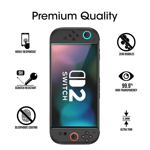 amFilm Auto-Alignment OneTouch for Nintendo Switch OLED Screen Protector — view 4
