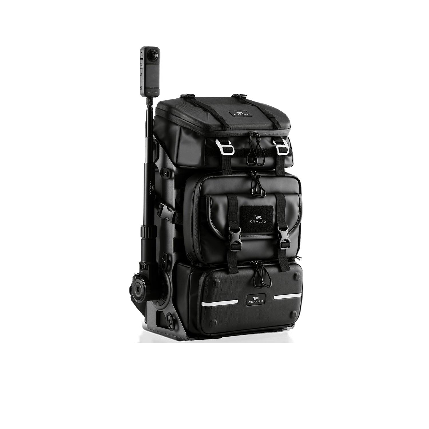 Lancer 300 Modular Waterproof Outdoor Camera Backpack with Portable 300Wh Power, Exoskeleton Design, Magic Arm for Lighting & Recording, Professional DSLR/SLR Camera Bag for Photography