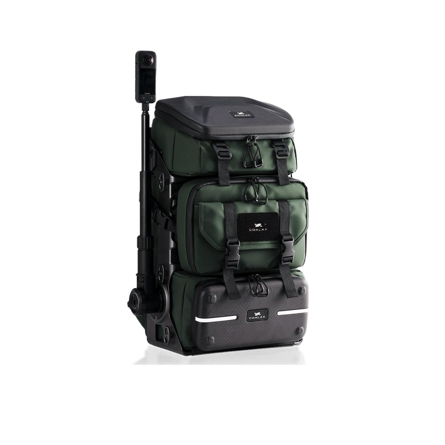 Lancer 300 Modular Waterproof Outdoor Camera Backpack with Portable 300Wh Power, Exoskeleton Design, Magic Arm for Lighting & Recording, Professional DSLR/SLR Camera Bag for Photography — view 5