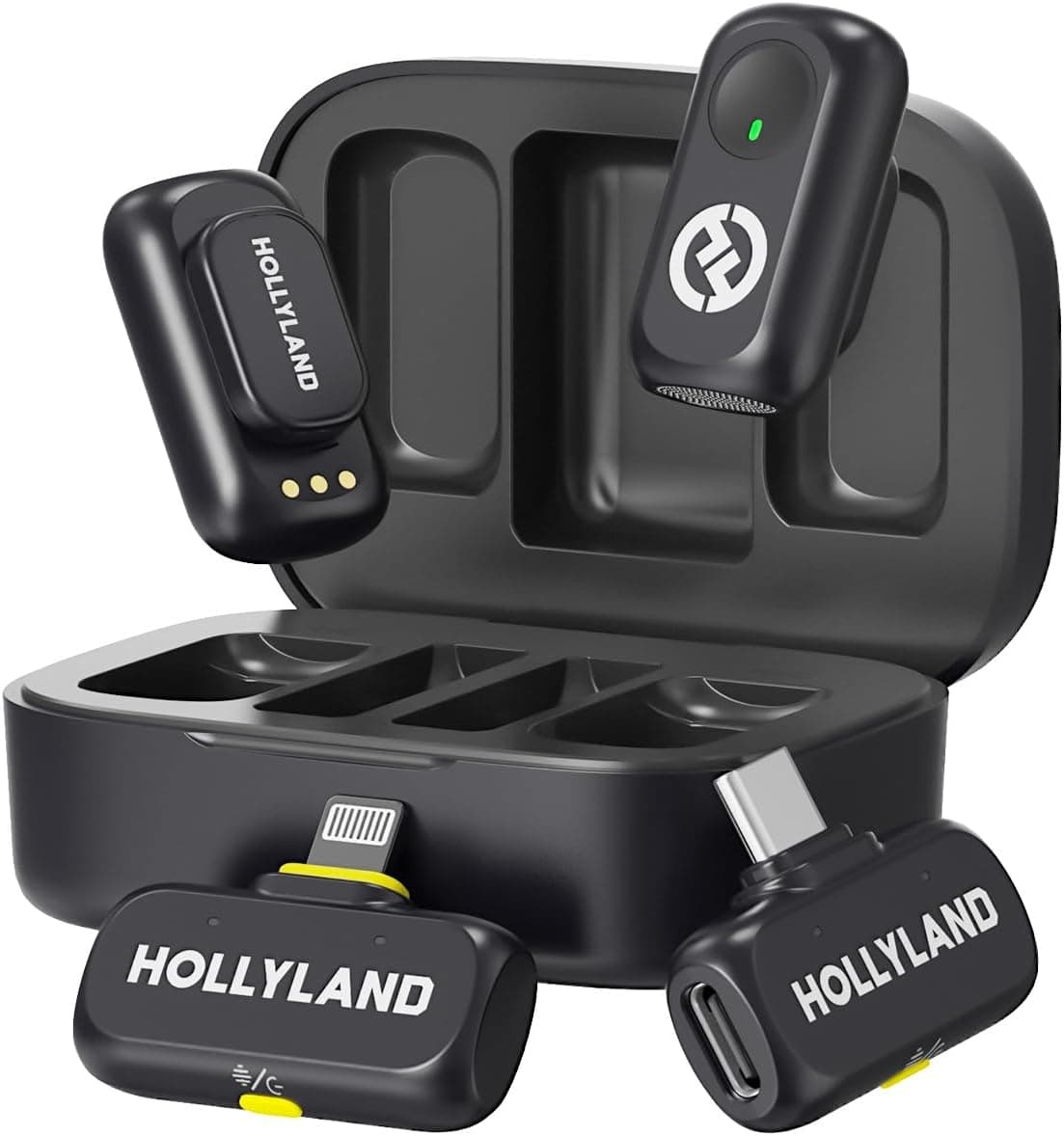 Hollyland LARK A1 Duo Combo Wireless Microphone (USB-C + Lightning) — view 1