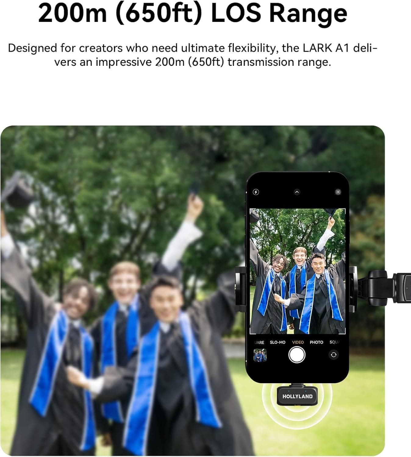 Hollyland LARK A1 Mini Duo Wireless Microphone (USB-C) — view 4