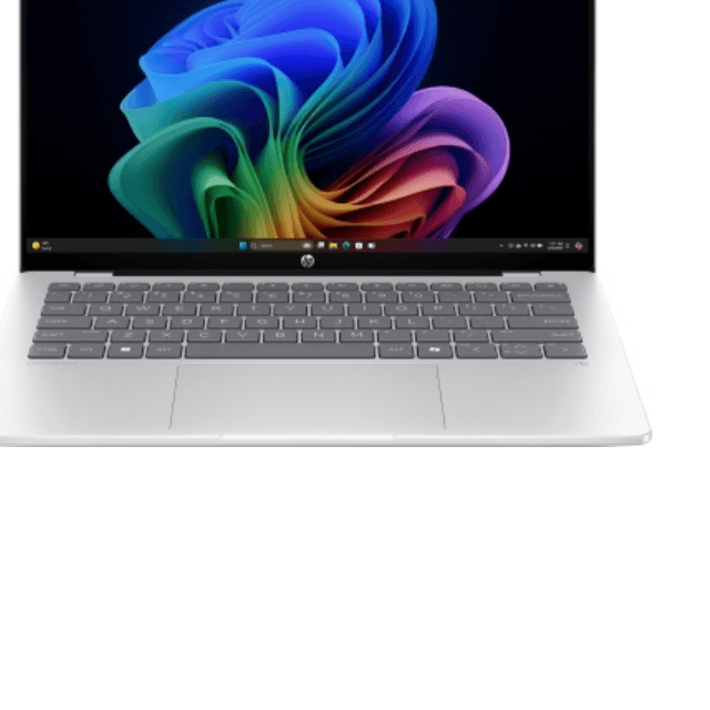 HP OmniBook 5 Next Gen AI Laptop | 14" 2K OLED | Snapdragon® X X1-26-100 | 16GB LPDDR5x RAM | 512GB SSD | Qualcomm® Adreno™ GPU | Win11 — view 2