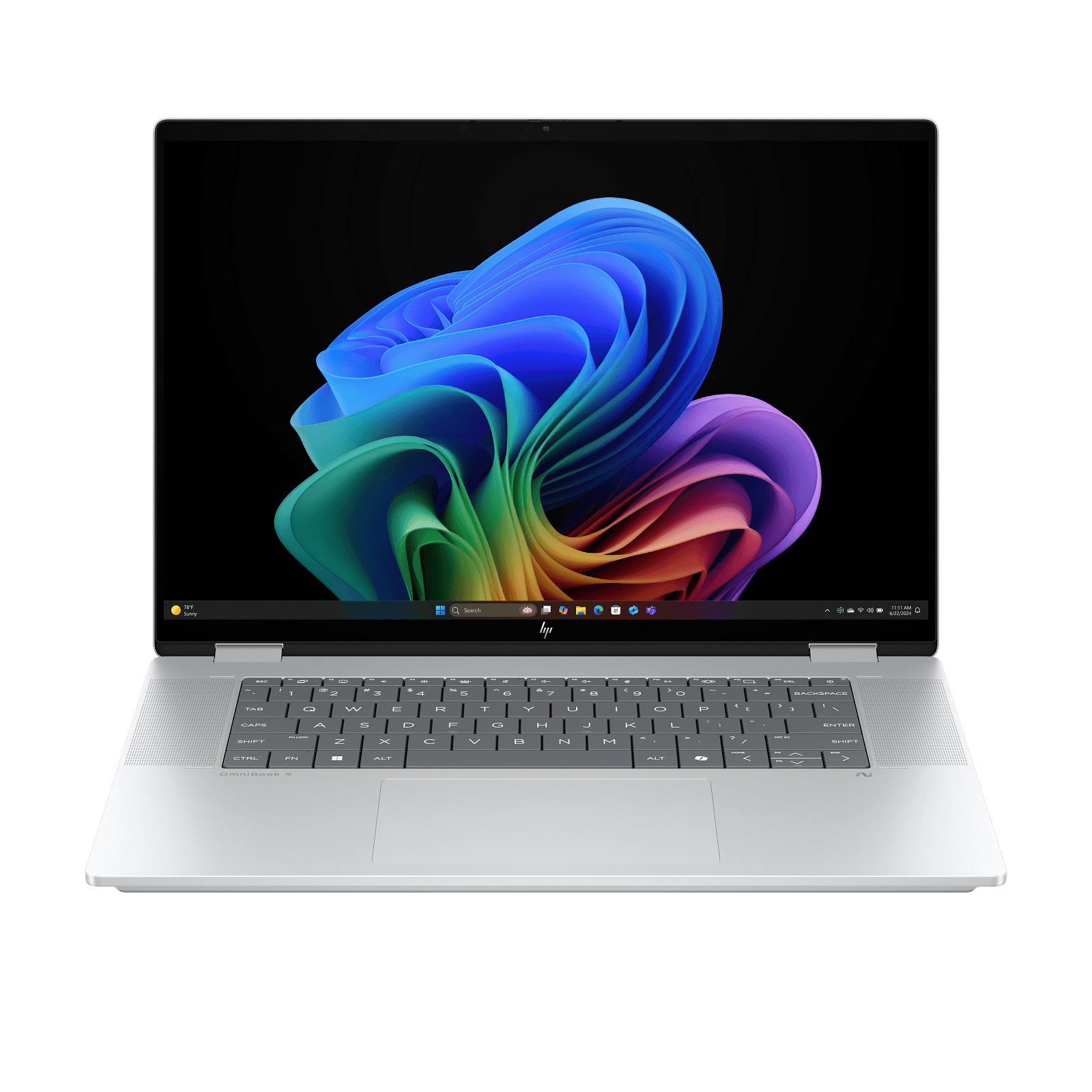 HP OmniBook X Flip 2-in-1 Laptop Next Gen AI Laptop 16-AS0001NE | 16" 3K OLED Touchscreen | Intel Core Ultra 7 258V | 32GB LPDDR5x RAM | 1TB SSD | Windows 11 — view 1