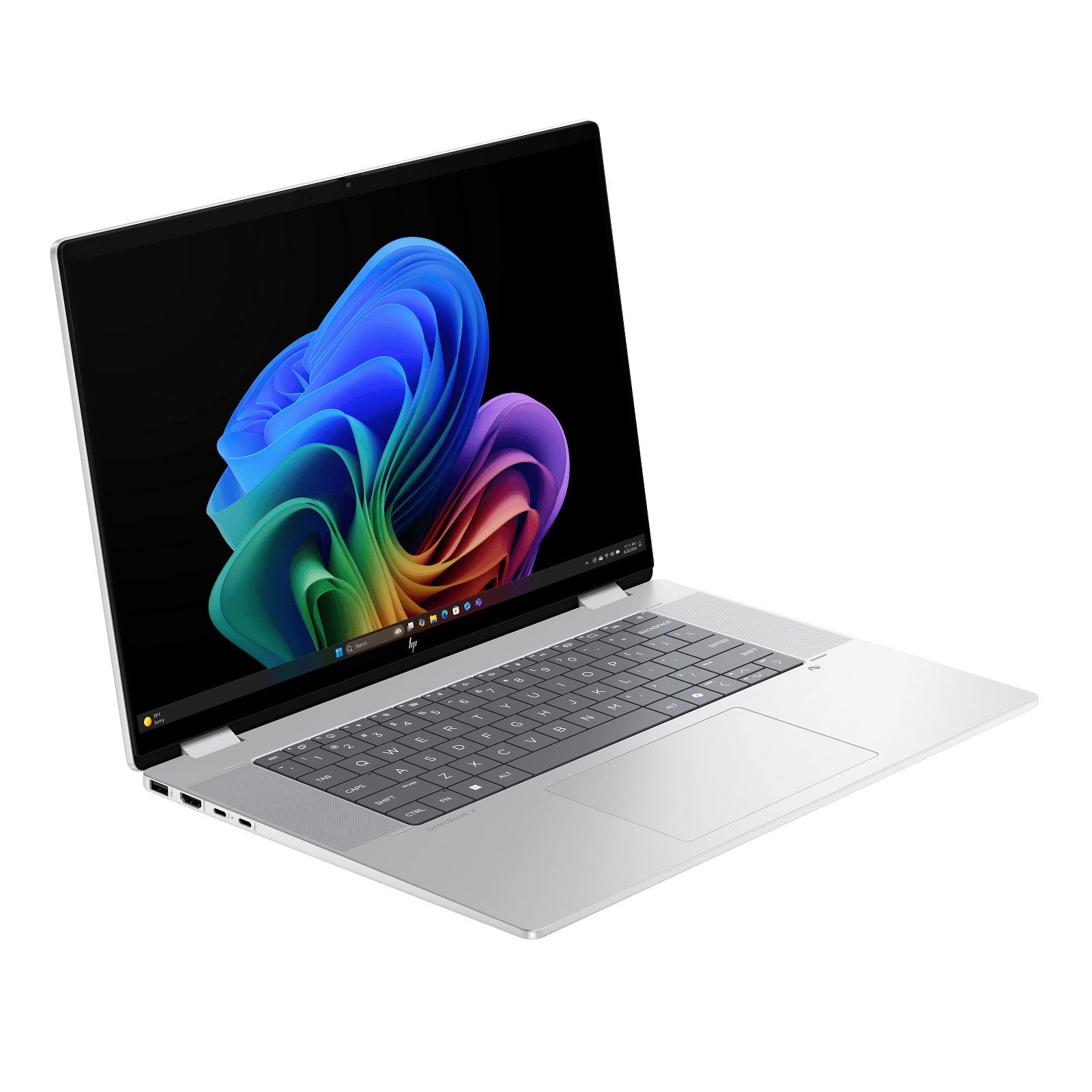 HP OmniBook X Flip 2-in-1 Laptop Next Gen AI Laptop 16-AS0001NE | 16" 3K OLED Touchscreen | Intel Core Ultra 7 258V | 32GB LPDDR5x RAM | 1TB SSD | Windows 11 — view 3