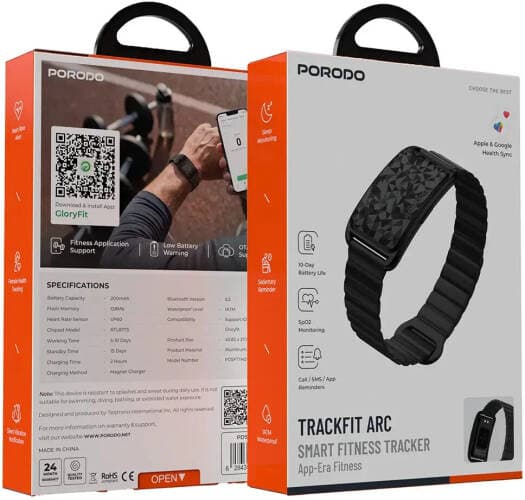 Porodo TrackFit Arc Smart Fitness Tracker — view 3
