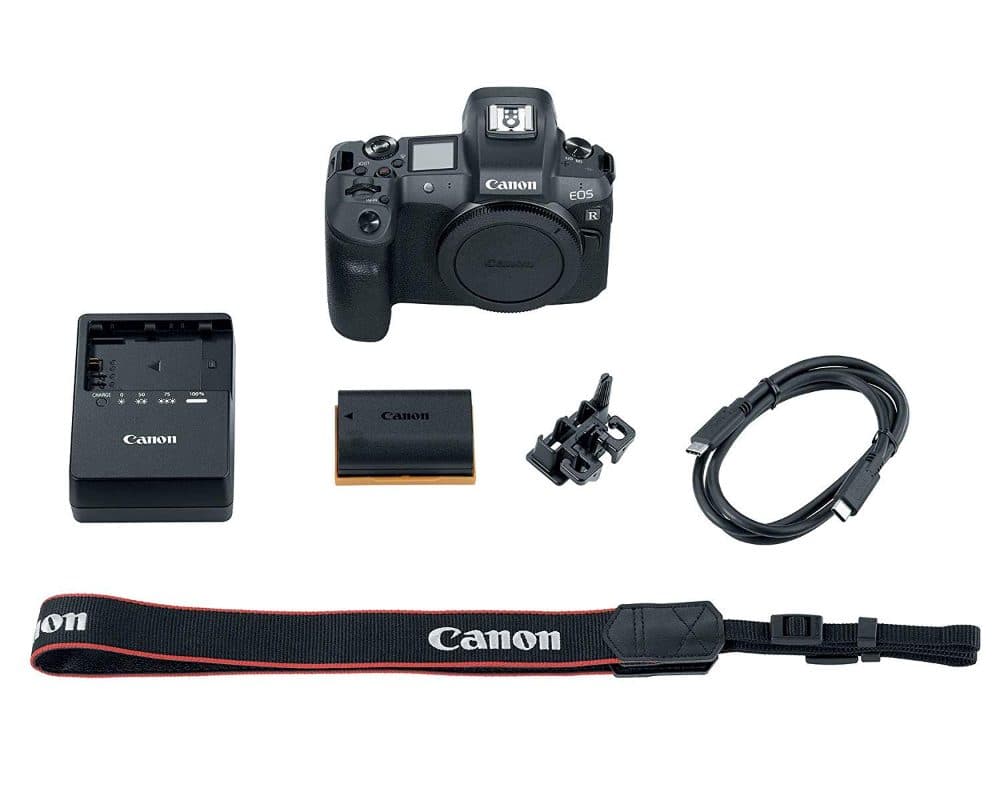 The Canon EOS R Body — view 2