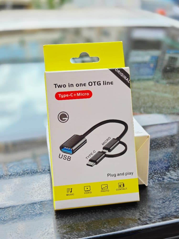 Two in one OTG line Type-C + Micro — view 1