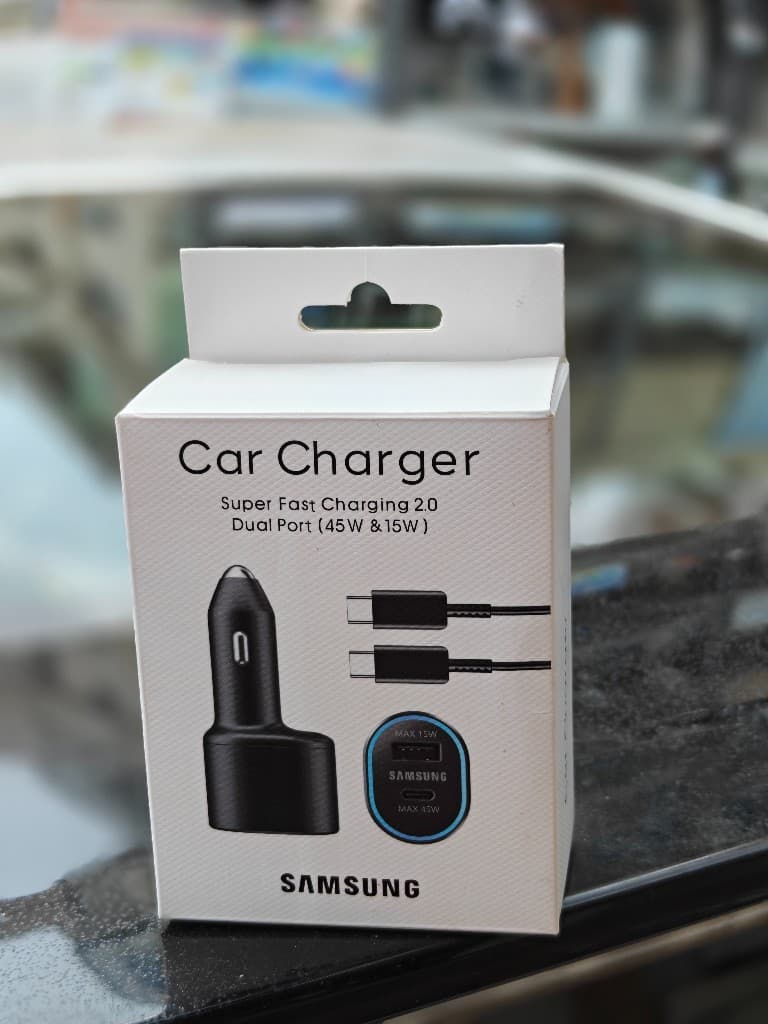 Samsung Car Charger Super Fast Charging 2.0 Dual Port — view 1