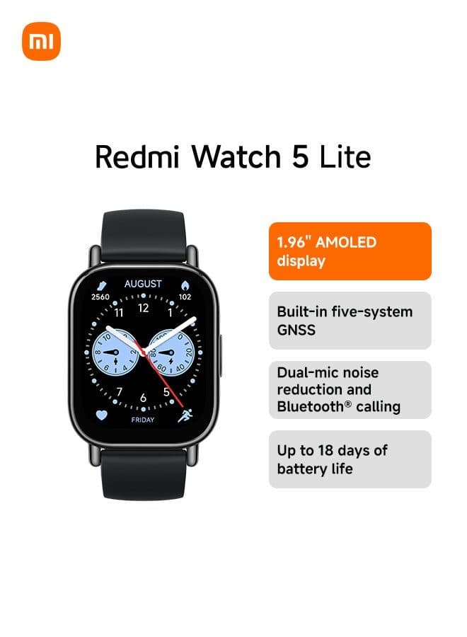The Xiaomi Redmi Watch 5 Lite — view 2