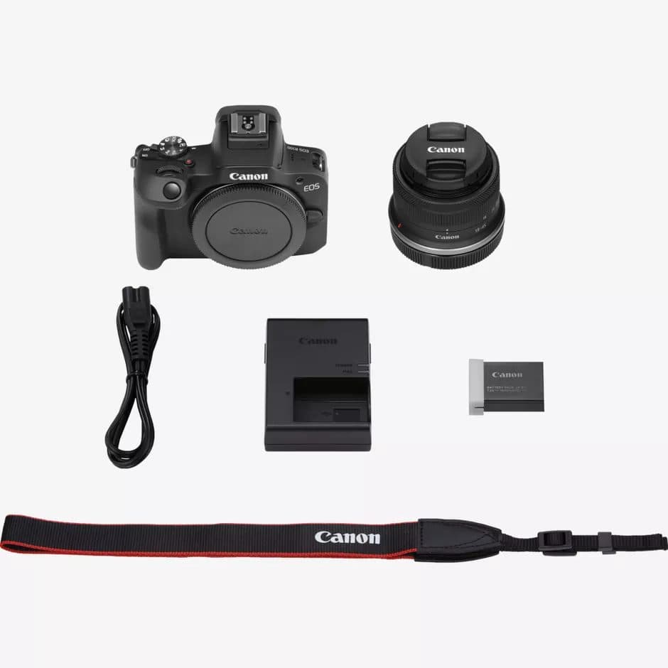 Canon EOS R100 Mirrorless Camera + RF-S 18-45mm F4.5-6.3 IS STM Lens — view 5