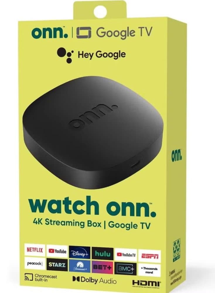 onn. Google TV 4K Pro Streaming Box — view 2
