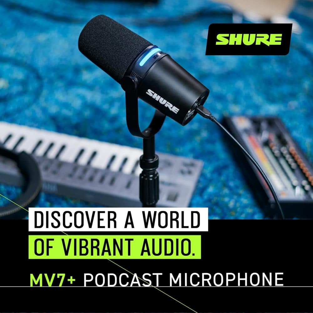 Shure MV7+ Podcast Microphone Bundle — view 6