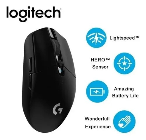 The Logitech G304 Lightspeed Wireless Gaming mouse