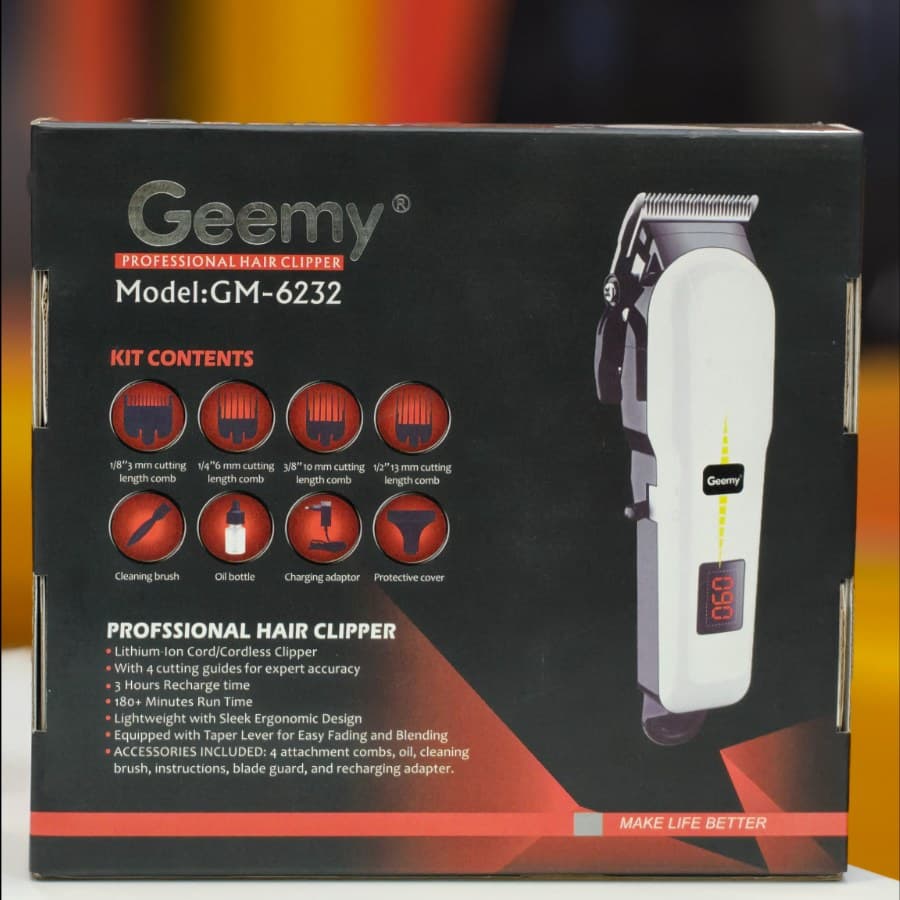 Geemy Professional Hair Clipper GM-6232 — view 1