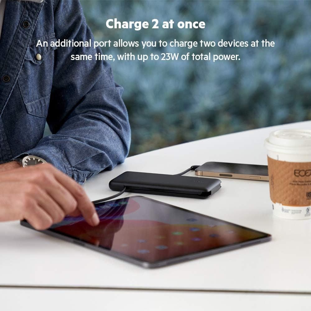 Belkin Boostcharge Plus 10K Portable with 2 cables — view 6