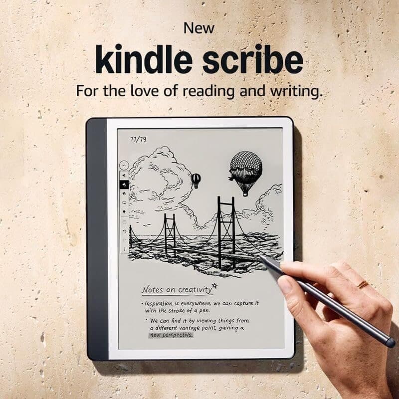 NEW Kindle Scribe 64GB Includes Premium Pen - Tungsten — view 2