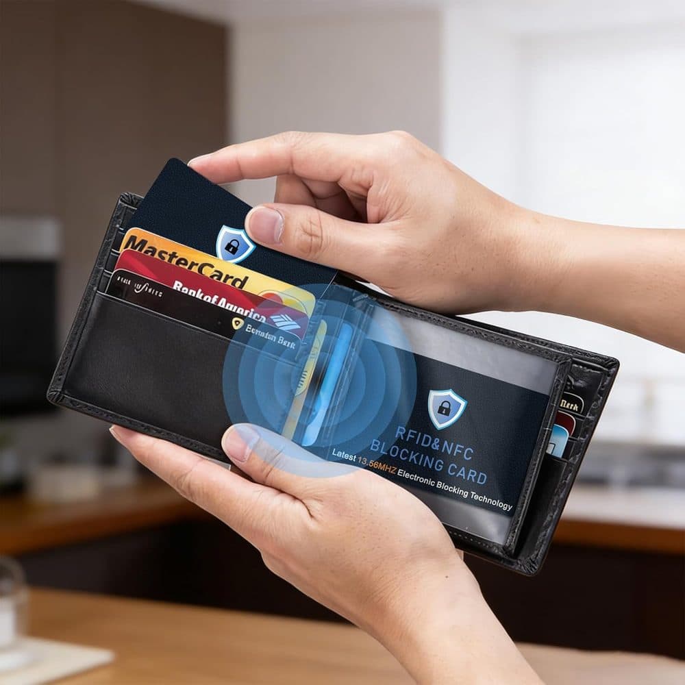 RFID Blocking Card, Debit Credit Card Protector — view 2