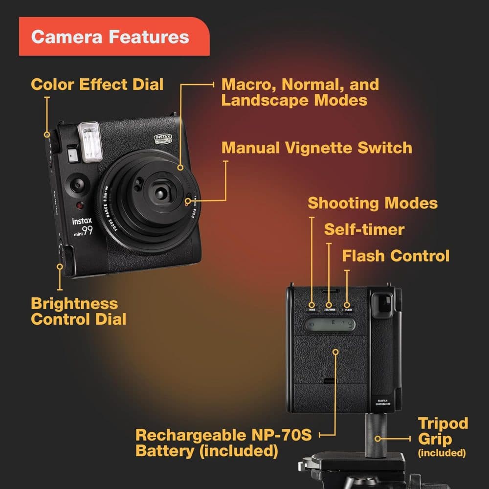 Fujifilm INSTAX Mini 99 Analog Instant Camera — view 5
