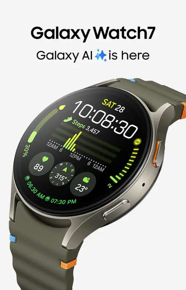 The Samsung Galaxy Watch 7 — view 3