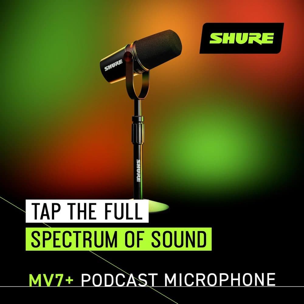 Shure MV7+ Podcast Microphone Bundle — view 3
