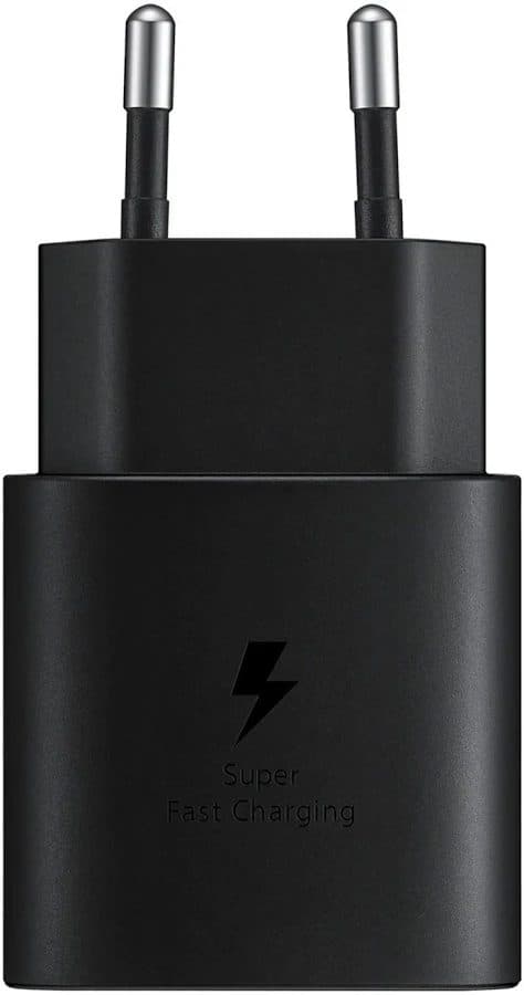 Samsung 25W USB-C Super Fast Charger, PD Power Delivery, Black, Type-C to C Cable — view 2