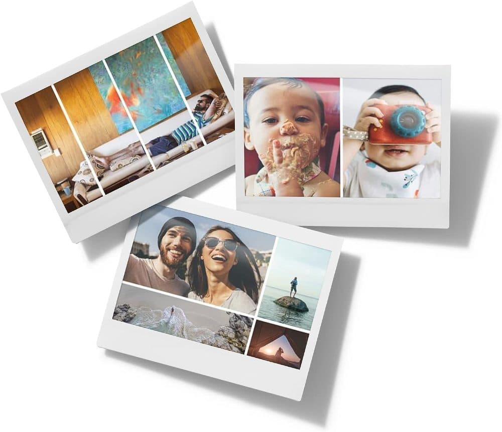 Fujifilm Instax Link Wide Smartphone Printer (Mocha Gray) — view 7