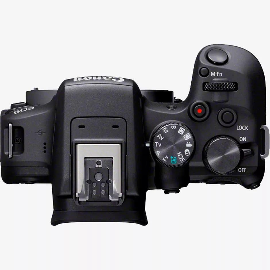 Canon EOS R10 Mirrorless Camera + RF-S 55-210mm Lens + RF-S 18-45mm Lens + SD Card + Spare Battery — view 3