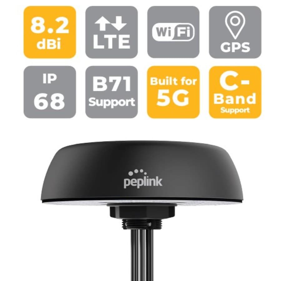 The Peplink Mobility 42G Antenna — view 2