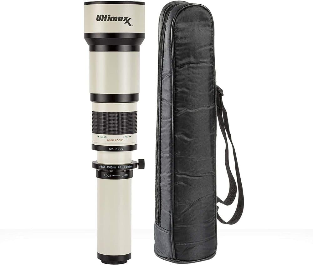 Ultimaxx 650-1300mm (w/ 2X Converter 1300-2600mm) Telephoto Zoom Lens — view 5