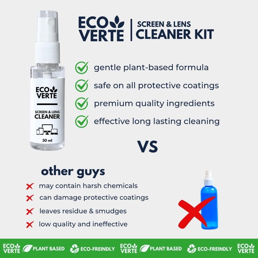 Eco Verte Plant-Based Screen & Lens Cleaning Kit 3-Pack — view 3
