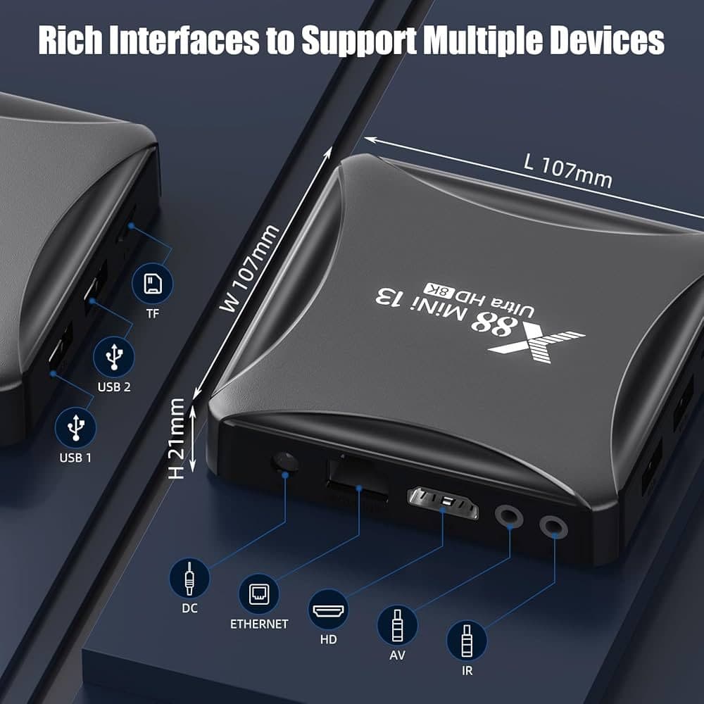 X88 Mini 13 Android Smart TV — view 2