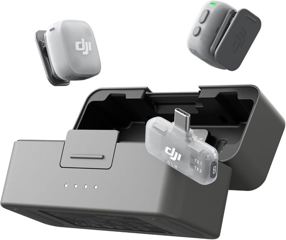 DJI Mic Mini 2 (2 TX + 1 Mobile RX + Charging Case) — view 2