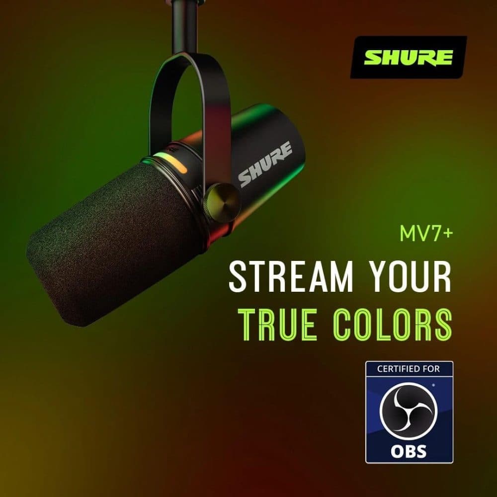 Shure MV7+ Podcast Microphone Bundle — view 7