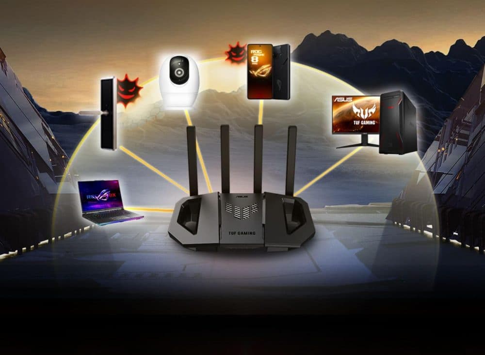ASUS TUF Gaming BE3600 Dual-band Wireless Router 7 — view 4