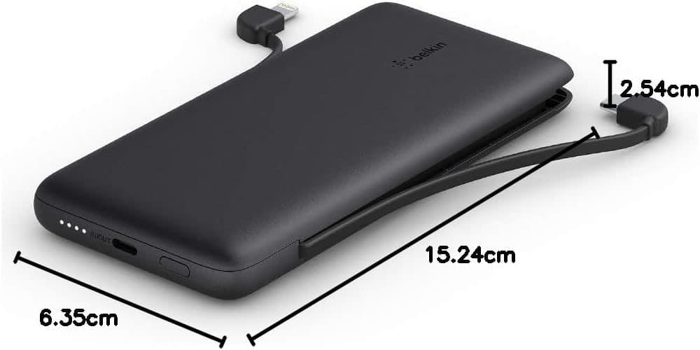 Belkin Boostcharge Plus 10K Portable with 2 cables — view 9