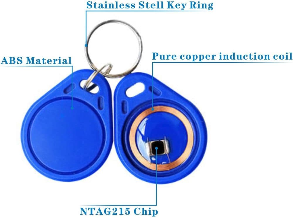 NFC Tag Ntag215 NFC Chip NFC Keyfob — view 3