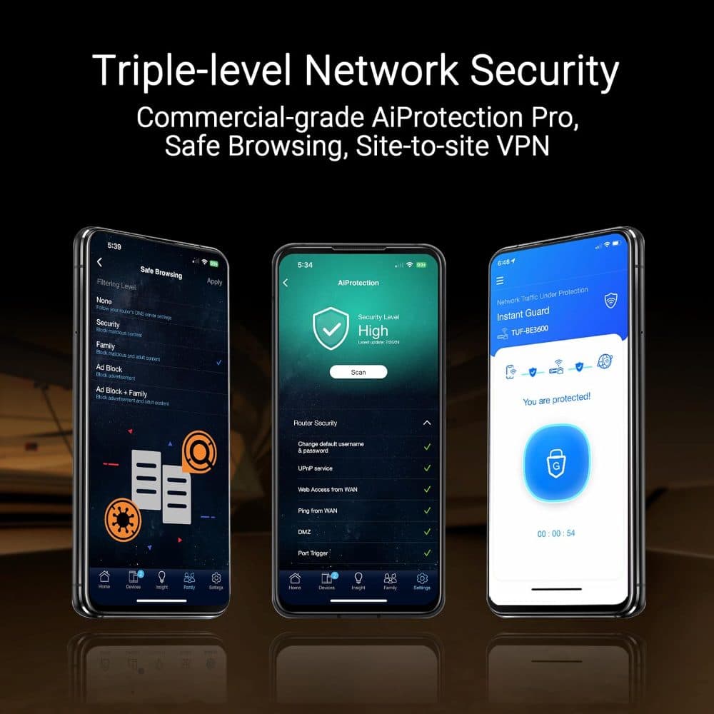 ASUS TUF Gaming BE3600 Dual-band Wireless Router 7 — view 7