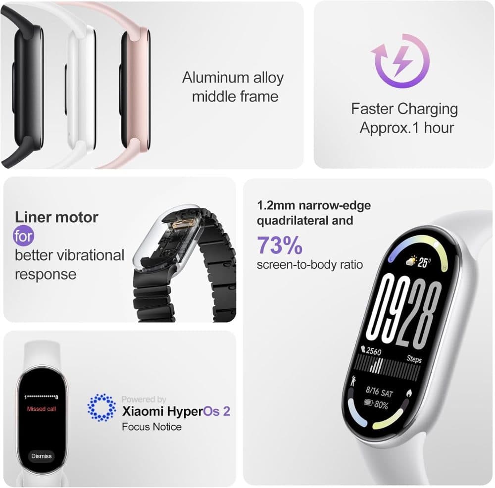 The Xiaomi Smart Band 10 Ceramic Edition — view 4